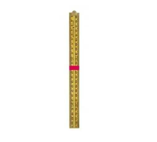 Timmermansduimstok 1 mtr. hout Schuil
