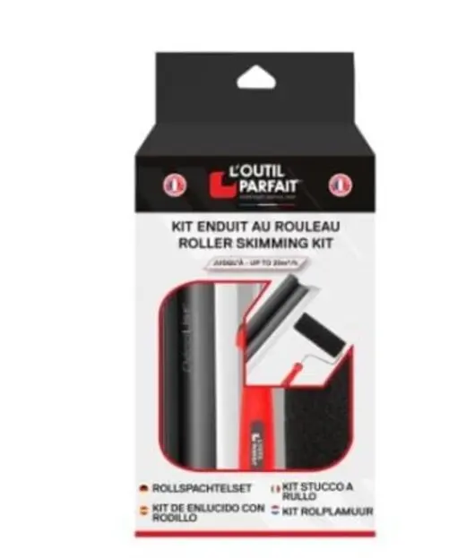 Decoliss kit met pleistermes Decoliss 30 cm x 0,25 mm RVS plus Decoliss pasta roller nylon 18 cm + beugel L’outil parfait