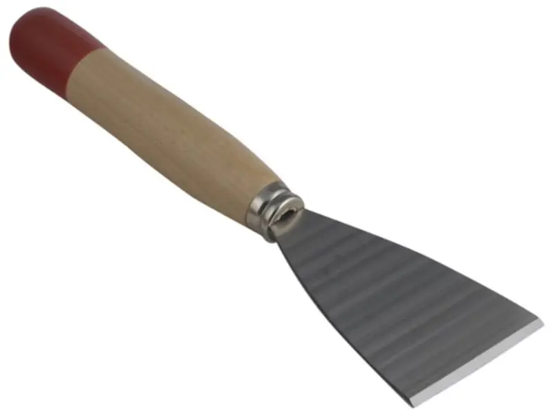 Afsteekmes 70 mm met houten greep