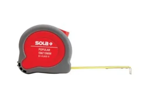 Rolbandmaat Popular 5 m × 19 mm Sola