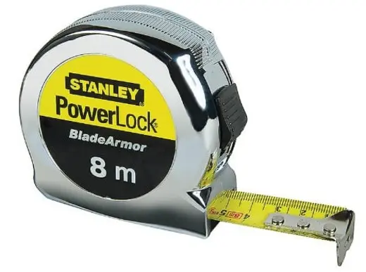Rolbandmaat Stanley PowerLock 8 m × 25 mm