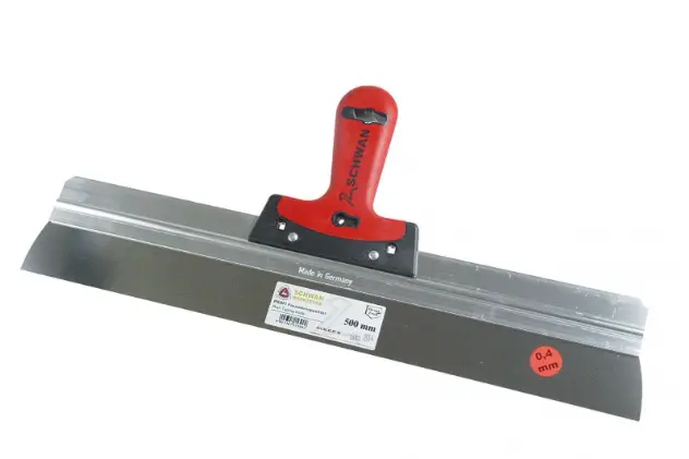 Gipsmes met RVS blad, bladdikte 0,6 mm, softgreep Schwan