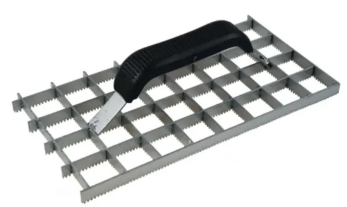 Hoekgipsschaaf gekarteld 280 × 140 mm Schwan