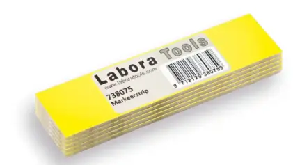 Labora Markeerstrip, verpakt in bundel van 5 stuks