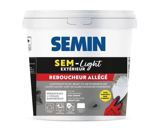 Semin Sem-light Easy-filler 1 ltr buiten